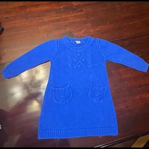 Baby girl sweater dress
